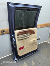 1999-2011 Ford Super Duty LH Driver Side Rear Crew Cab Door F250 F350 F450 F550
