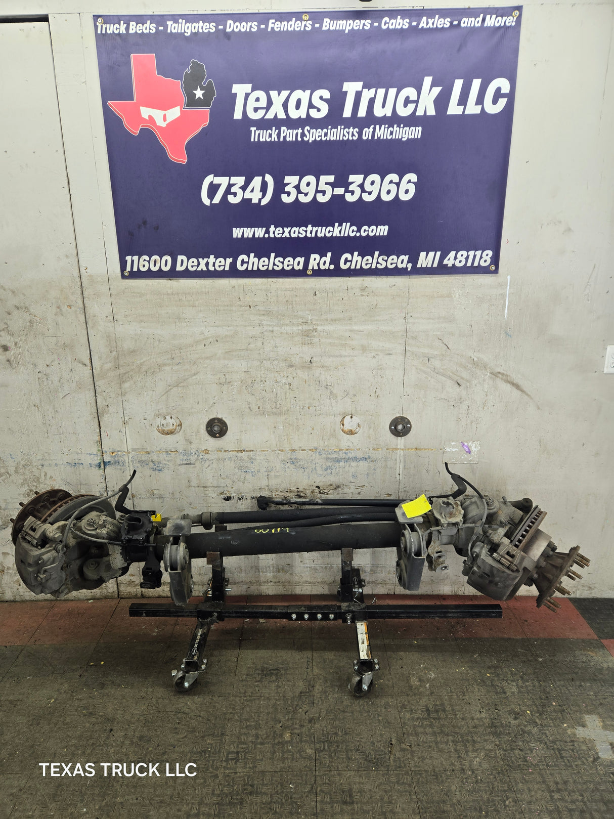 2005-2016 Ford Super Duty F450 F550 FRONT Axle 2wd