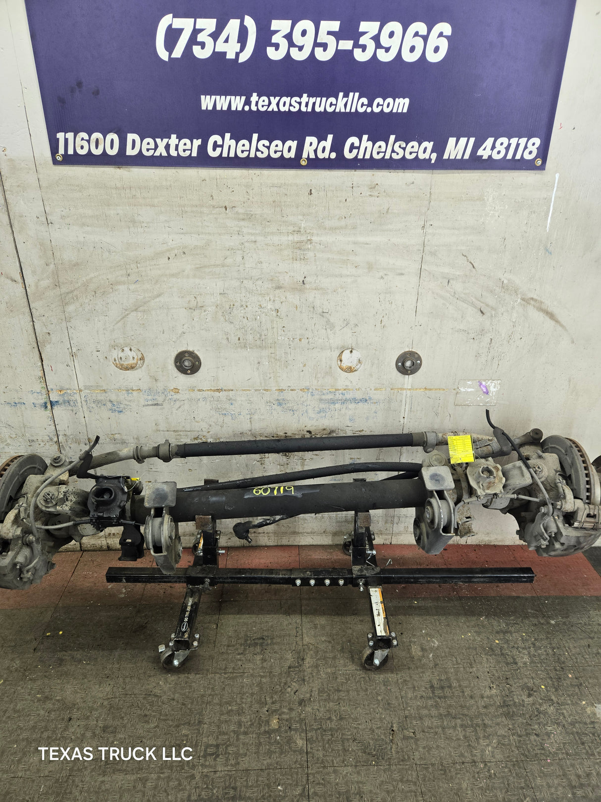 2005-2016 Ford Super Duty F450 F550 FRONT Axle 2wd