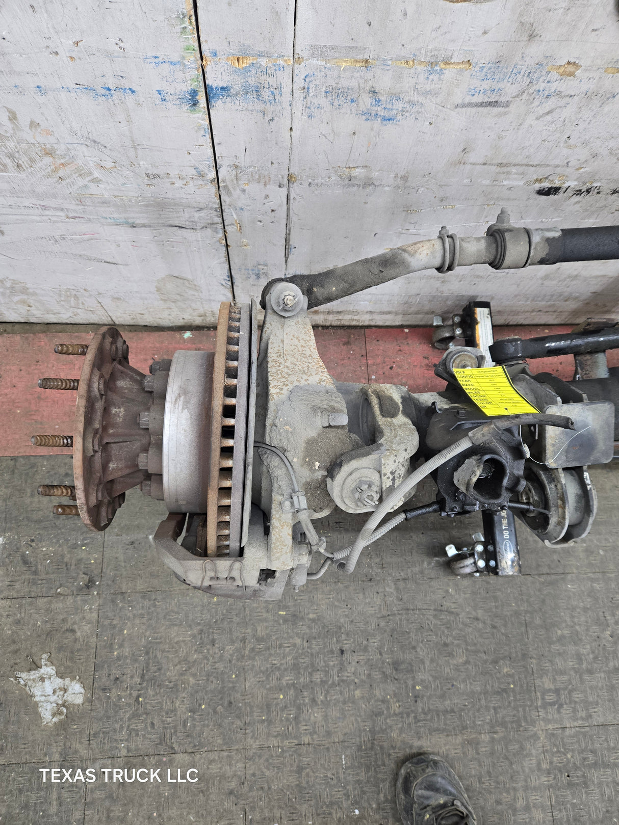 2005-2016 Ford Super Duty F450 F550 FRONT Axle 2wd