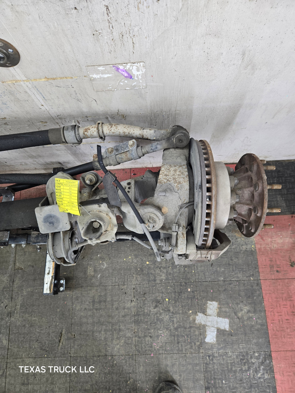 2005-2016 Ford Super Duty F450 F550 FRONT Axle 2wd