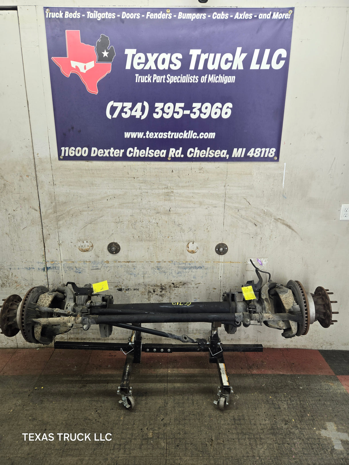 2005-2016 Ford Super Duty F450 F550 FRONT Axle 2wd