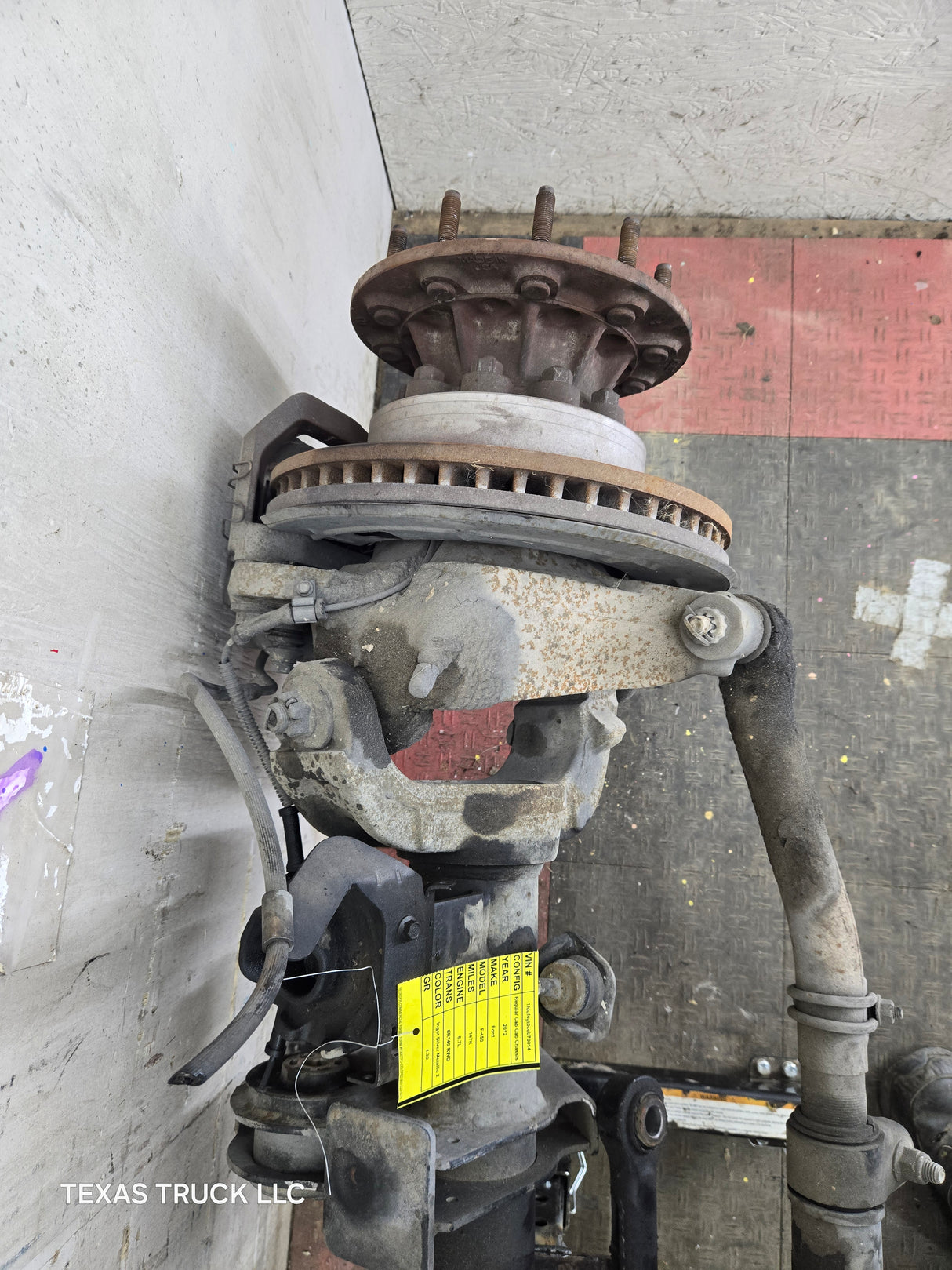 2005-2016 Ford Super Duty F450 F550 FRONT Axle 2wd