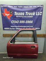 1993-2002 Ford Ranger Driver Side Front Left Hand Door