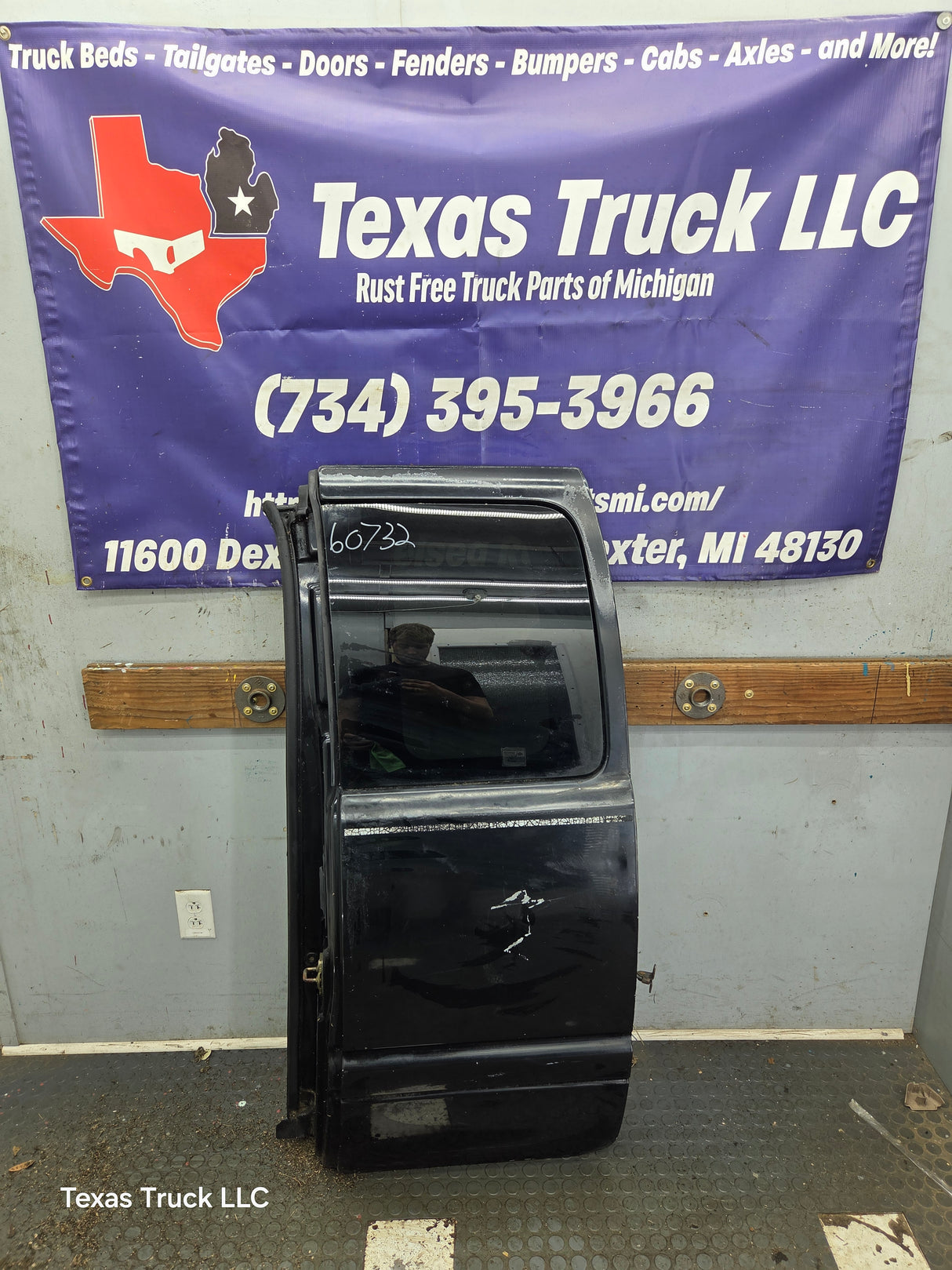 1994-2002 Dodge Ram 2nd Gen LH Driver Side Rear Extended Cab Door 1500 2500 3500