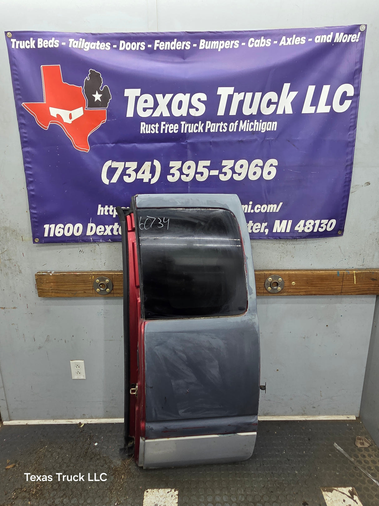 1994-2002 Dodge Ram 2nd Gen LH Driver Side Rear Extended Cab Door 1500 2500 3500