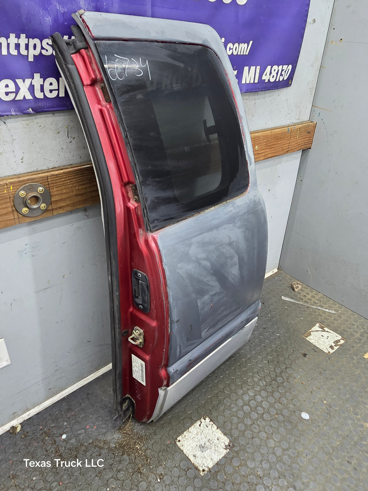 1994-2002 Dodge Ram 2nd Gen LH Driver Side Rear Extended Cab Door 1500 2500 3500