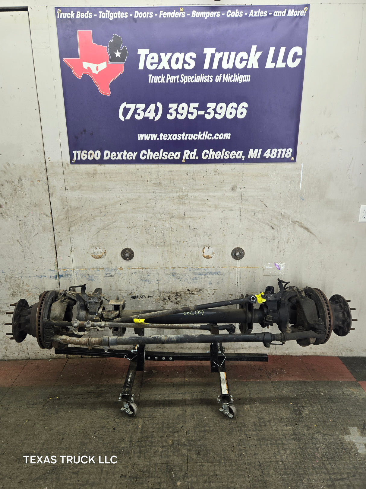 2005-2016 Ford Super Duty F450 F550 FRONT Axle 2wd