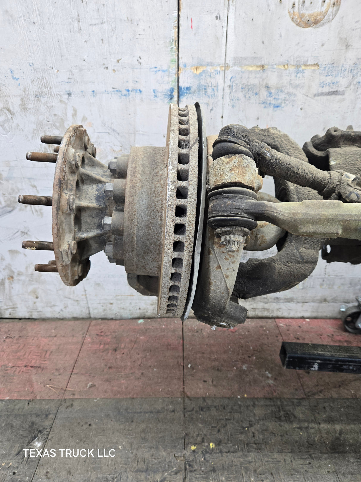 2005-2016 Ford F450 F550 Super Duty Front Axle 4.88 Gear Ratio DRW 10 Lug