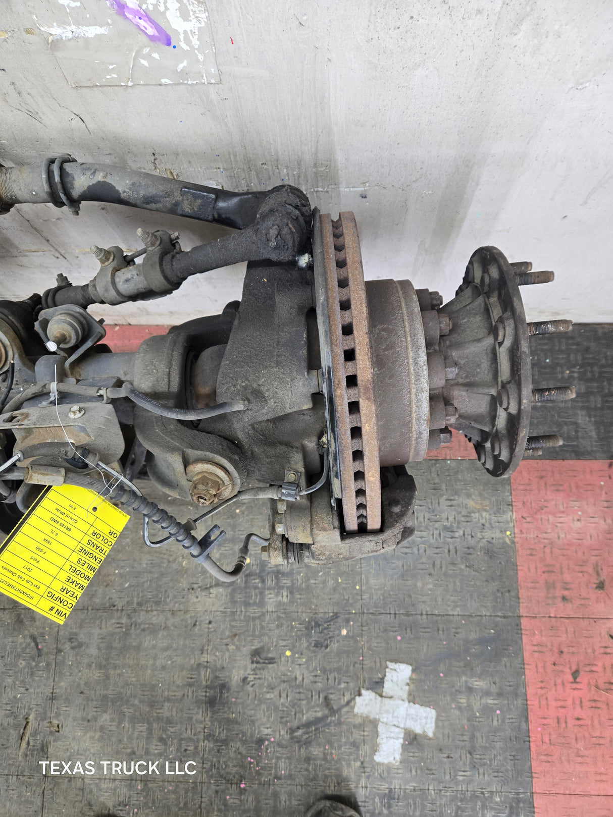 2017-2022 Ford F450 F550 Super Duty Front Axle 4.88 Gear Ratio DRW 189k miles