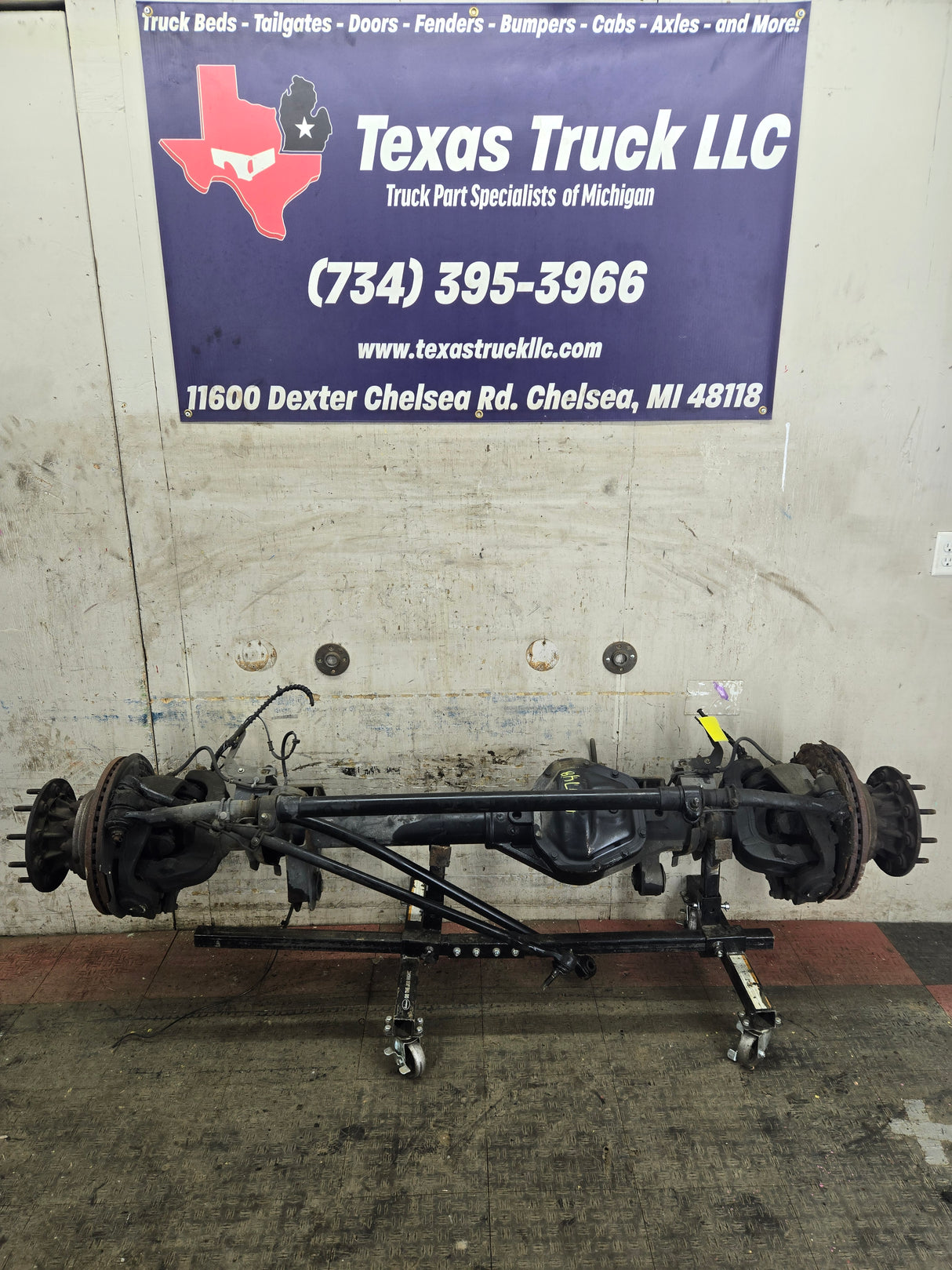 2017-2022 Ford F450 F550 Super Duty Front Axle 4.88 Gear Ratio DRW 189k miles