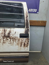 1992-2000 Chevrolet Silverado Suburban GMC Sierra K1500 K2500 K3500 Crew Cab LH Rear Driver Door