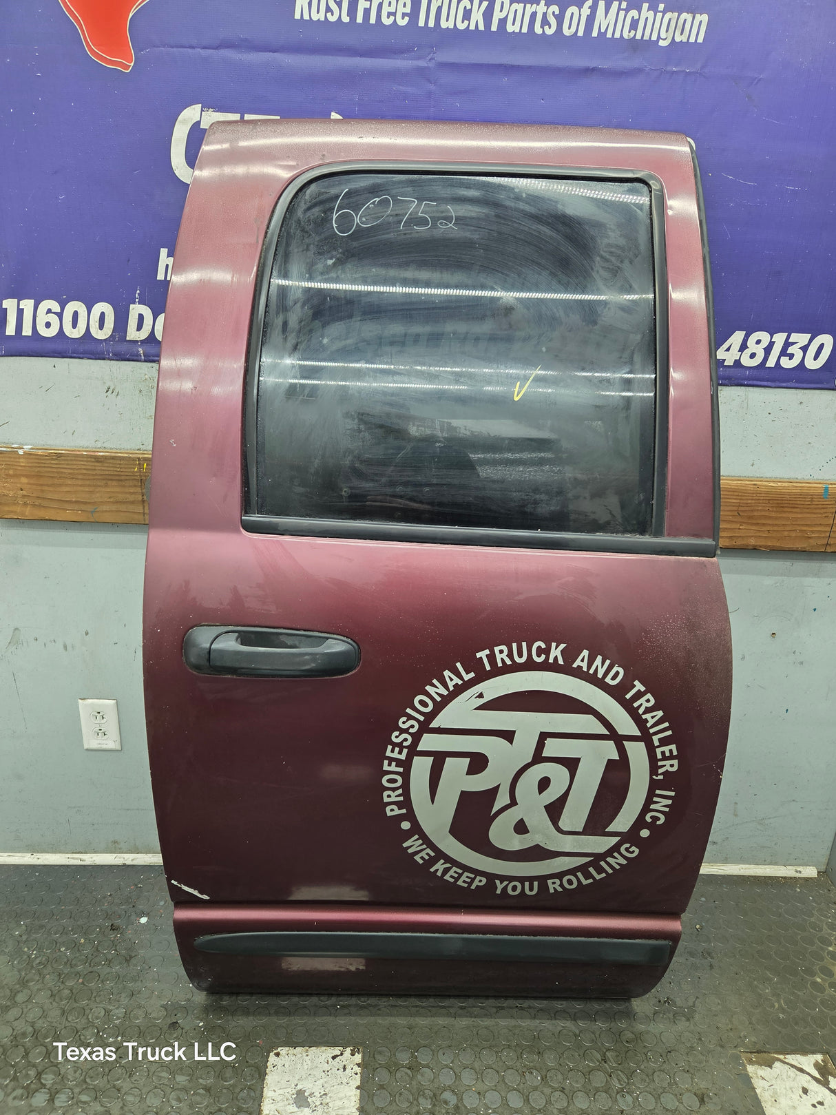 2003-2008 Dodge Ram 3rd Gen RH Passenger Side Rear Quad Cab Door 1500 2500 3500 4500 5500