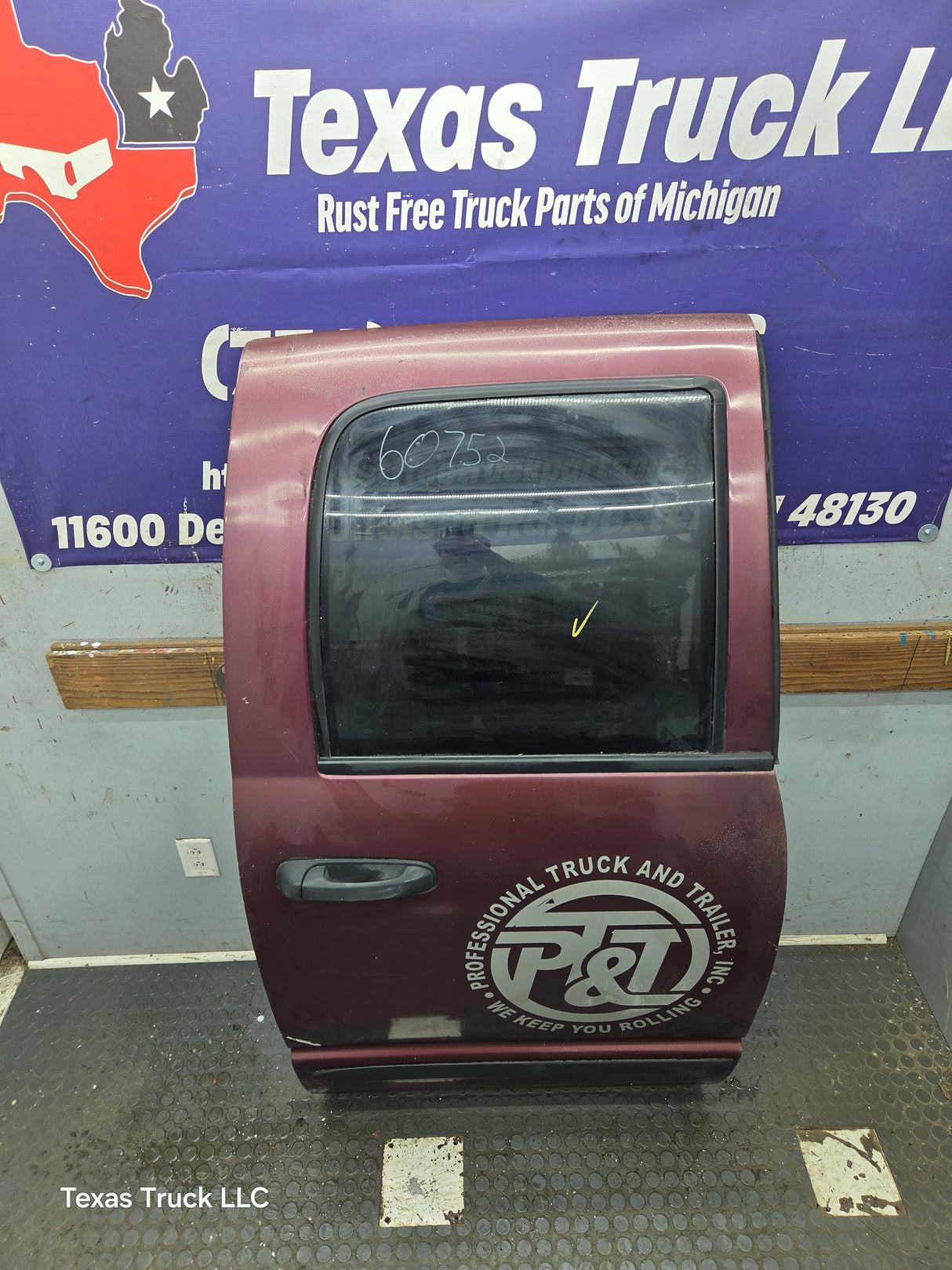 2003-2008 Dodge Ram 3rd Gen RH Passenger Side Rear Quad Cab Door 1500 2500 3500 4500 5500