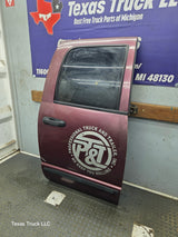 2003-2008 Dodge Ram 3rd Gen RH Passenger Side Rear Quad Cab Door 1500 2500 3500 4500 5500