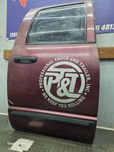 2003-2008 Dodge Ram 3rd Gen RH Passenger Side Rear Quad Cab Door 1500 2500 3500 4500 5500