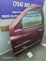 2003-2008 Dodge Ram 3rd Gen Driver Side Front Quad Cab Crew Cab Door 1500 2500 3500 4500 5500