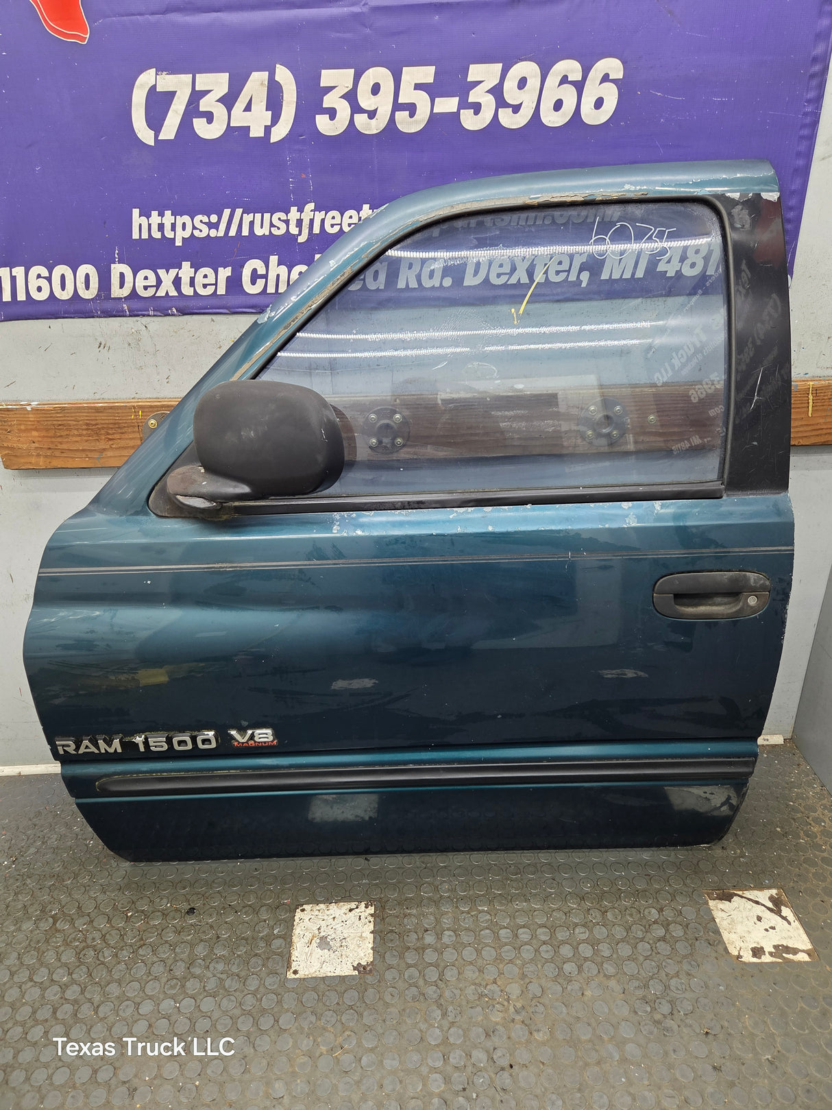 1994-2002 Dodge Ram 2nd Gen Quad Cab 4 Door Square Corner LH Driver Side Door