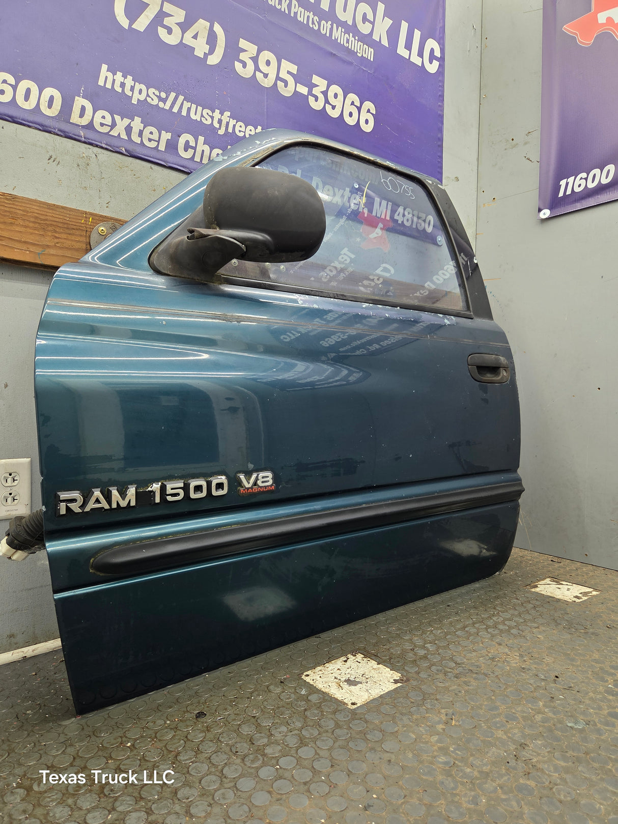1994-2002 Dodge Ram 2nd Gen Quad Cab 4 Door Square Corner LH Driver Side Door