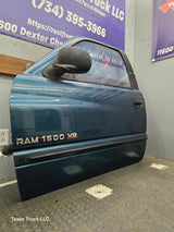 1994-2002 Dodge Ram 2nd Gen Quad Cab 4 Door Square Corner LH Driver Side Door