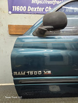 1994-2002 Dodge Ram 2nd Gen Quad Cab 4 Door Square Corner LH Driver Side Door