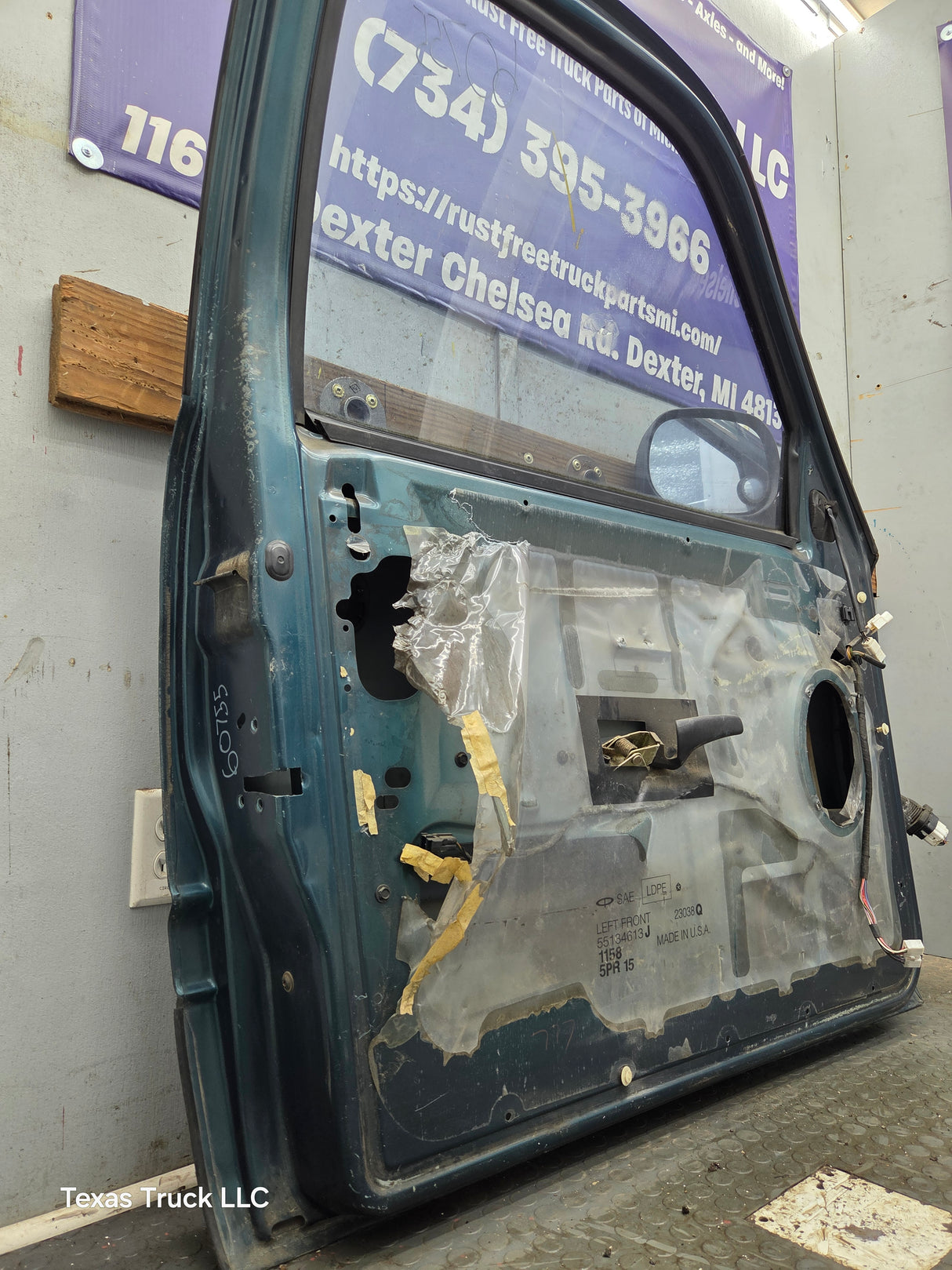 1994-2002 Dodge Ram 2nd Gen Quad Cab 4 Door Square Corner LH Driver Side Door