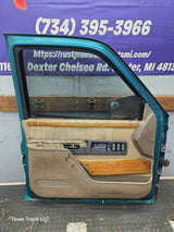 1988-2000 Chevrolet Silverado Suburban GMC Sierra LH Front Driver Side Door
