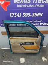 1988-2000 Chevrolet Silverado Suburban GMC Sierra LH Front Driver Side Door