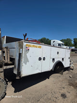 11' Steel Utility Crane Service Body For Dual Rear Wheel Utility Bed Universal