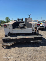 11' Steel Utility Crane Service Body For Dual Rear Wheel Utility Bed Universal
