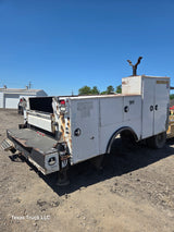 11' Steel Utility Crane Service Body For Dual Rear Wheel Utility Bed Universal