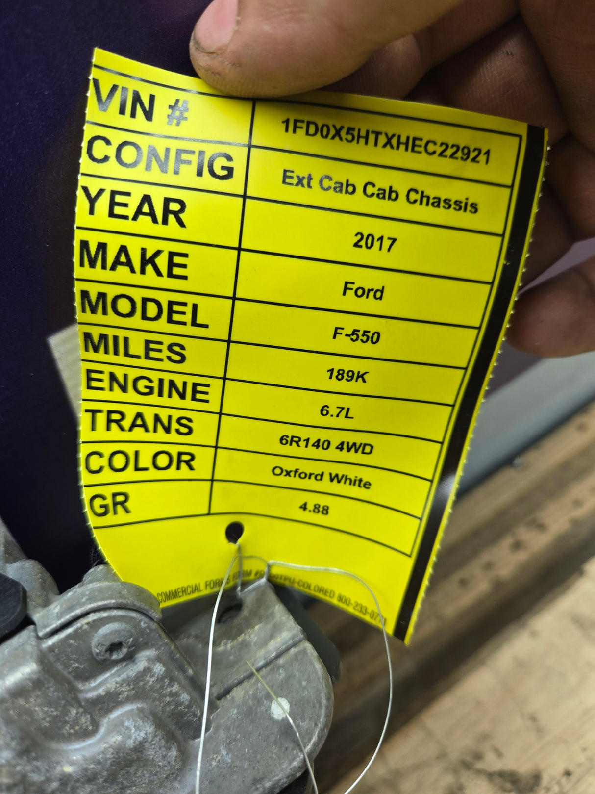 2017-2019 Ford F450 F550 6.7L PCM - HC3A-12A650-JC