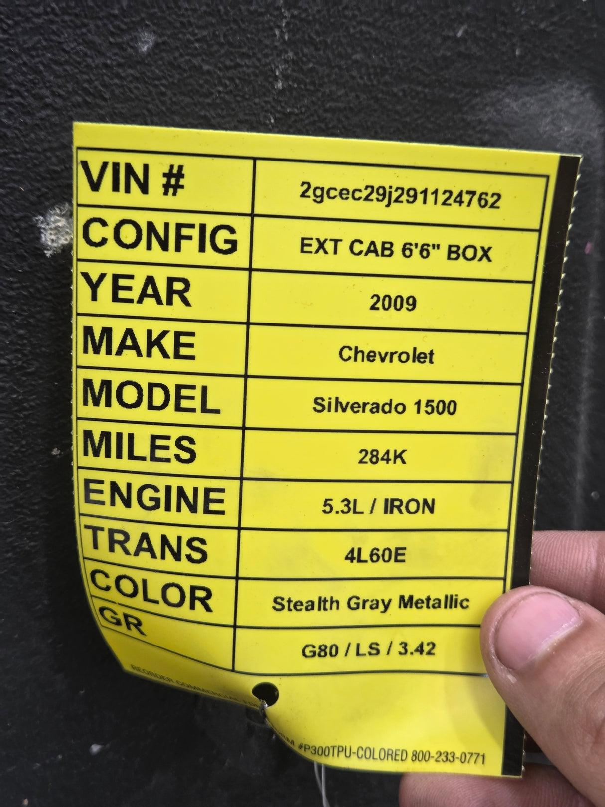 2007-2013 Chevrolet Silverado 1500 2500 3500 HD 6' 6" Short Truck