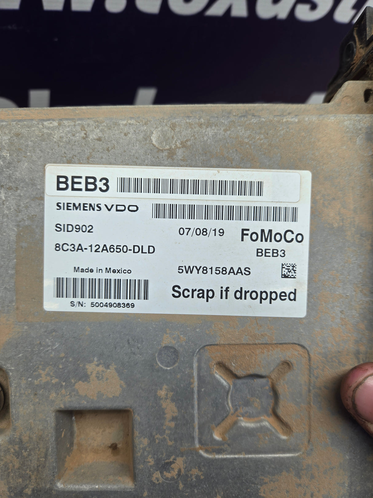 2008-2010 Ford F250 F350 F450 F550 6.4L PCM BEB3 / 8C3A-12A650-DLD