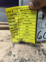 2003-2006 Chevrolet Silverado 6.0L PCM YHZS / 12589463