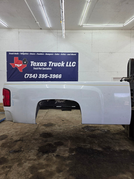 2007-2013 Chevrolet Silverado 1500 2500 3500 HD 8' Long Truck Bed