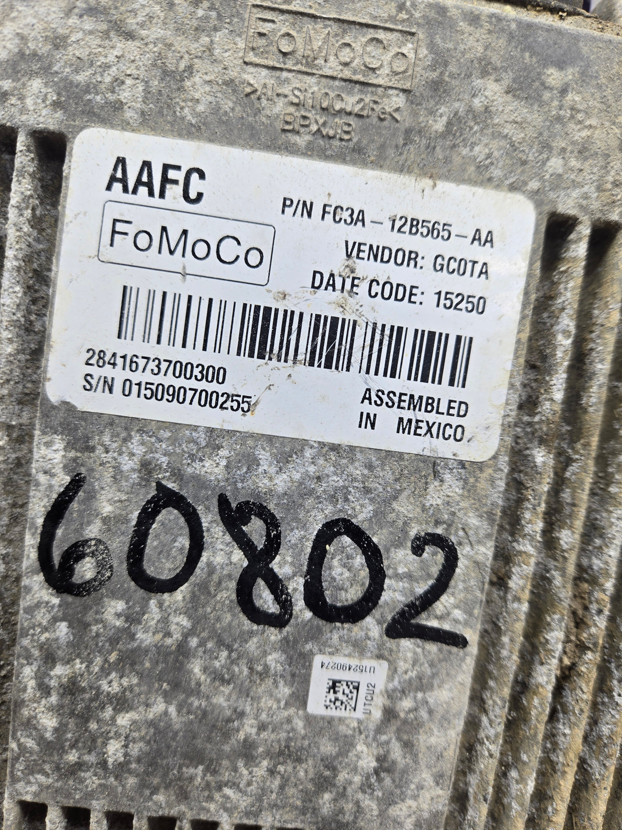 2015-2016 Ford F250 F350 6.7L TCM AAFC / FC3A-12B565-AA