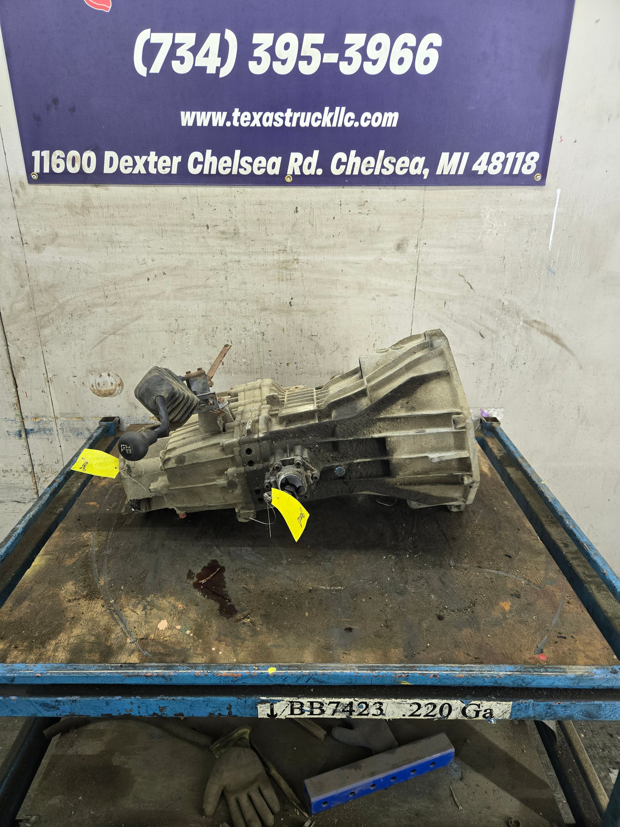 2003-2010 Ford Super Duty V10 6.8L 5.4L 4x4 ZF6 manual transmission 4wd F250 F350 F450 F550 122K MILES