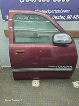 2000-2006 Toyota Tundra Front Right Hand Passenger Side 1st Gen Door