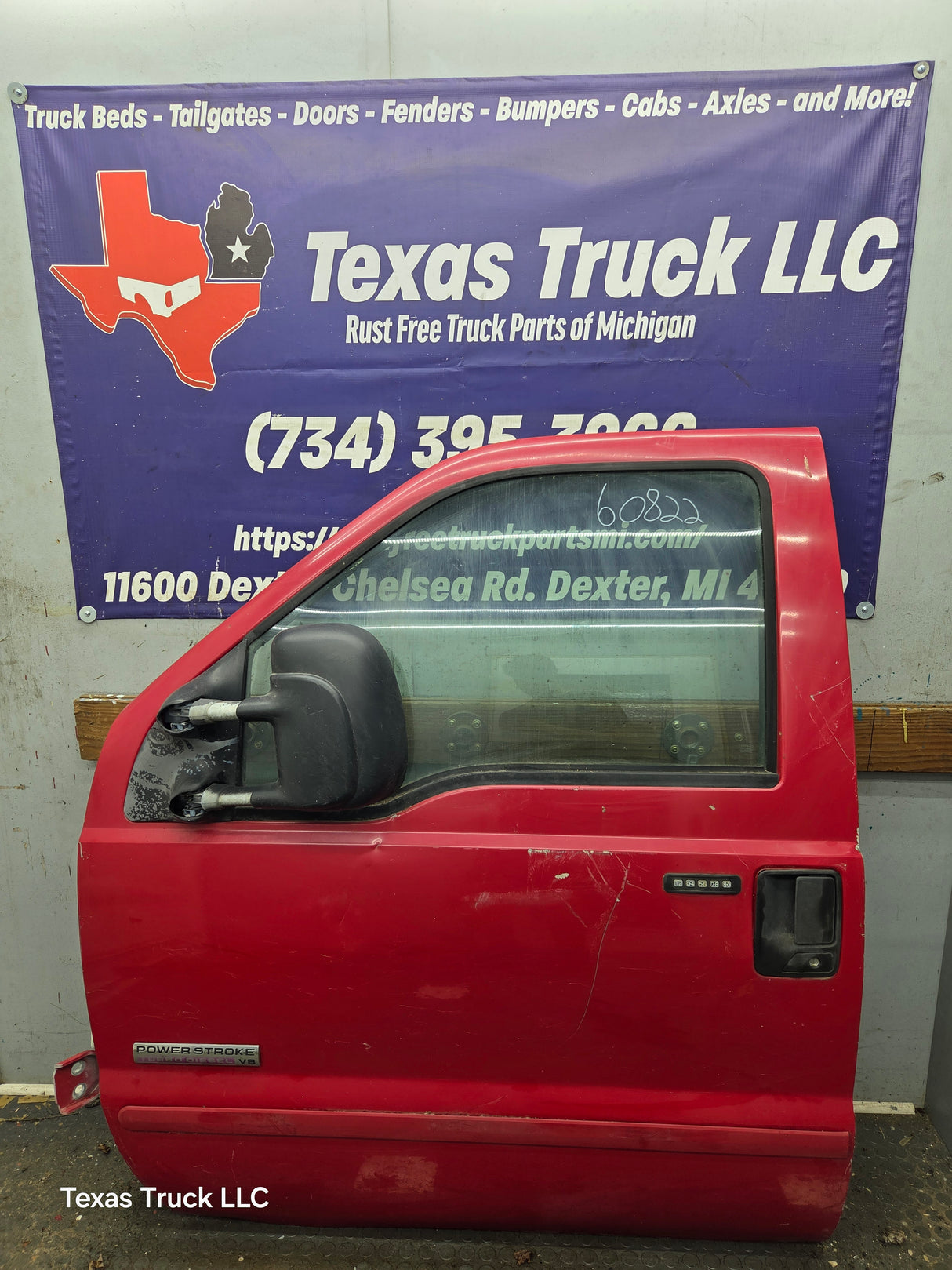 1999-2011 Ford Super Duty LH Driver Side Front Door F250 F350 F450 F550