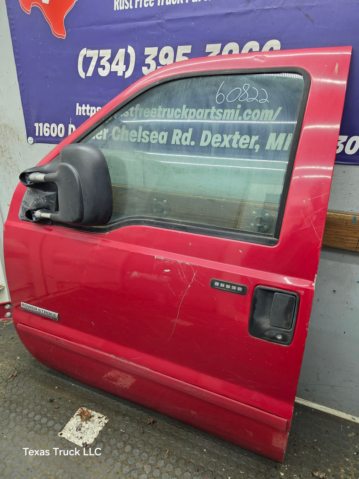 1999-2011 Ford Super Duty LH Driver Side Front Door F250 F350 F450 F550