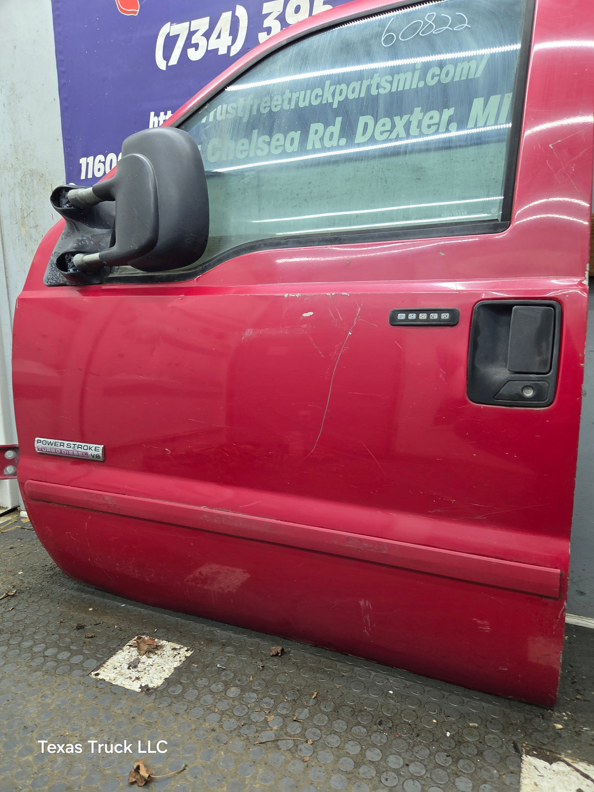 1999-2011 Ford Super Duty LH Driver Side Front Door F250 F350 F450 F550