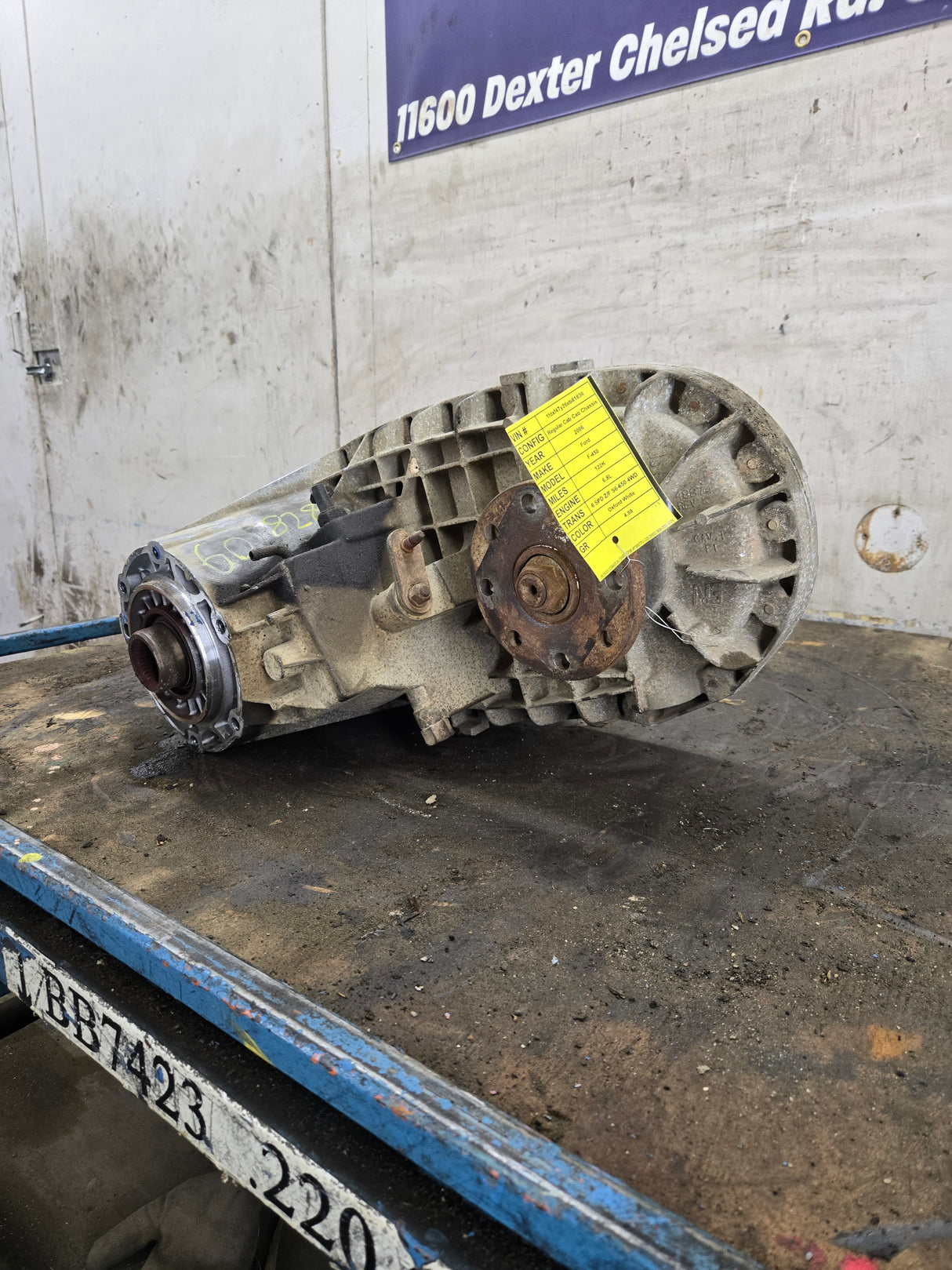 2003-2008 Ford ZF6 manual transmission Floor shift 271-F transfer case 122K MILES