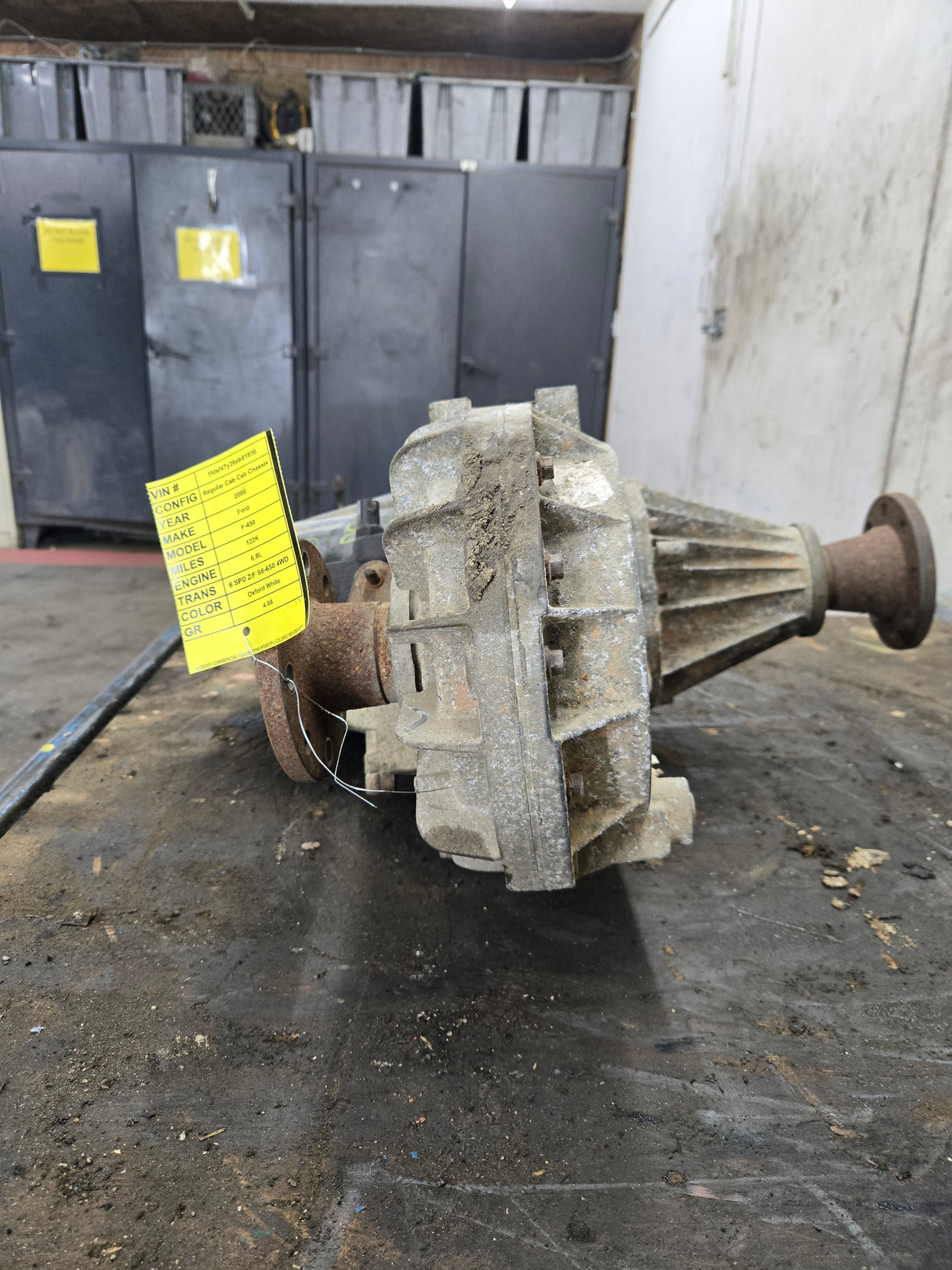2003-2008 Ford ZF6 manual transmission Floor shift 271-F transfer case 122K MILES