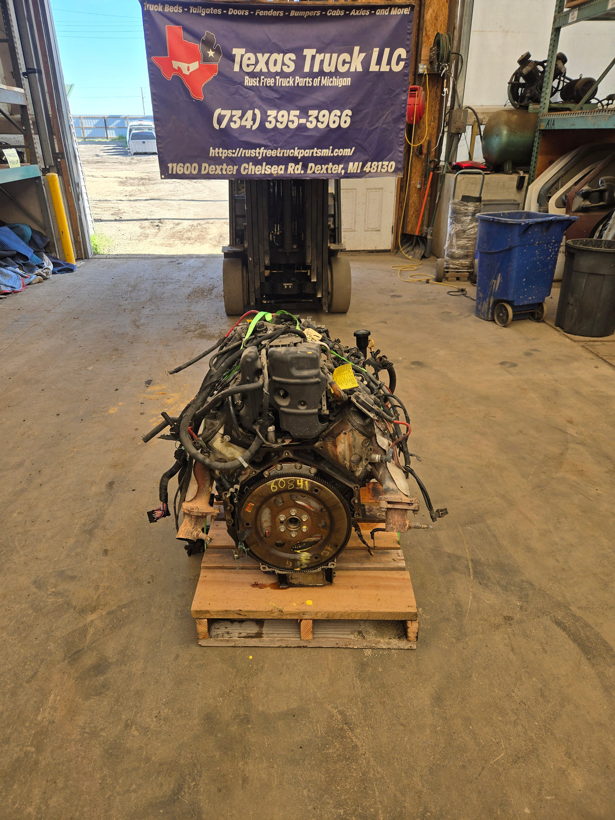 2009 Chevrolet GMC 1500 5.3L Engine LS Vortec Gas Engine Runs Good