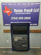 2004-2012 Chevrolet Colorado / GMC Canyon Passenger Side Rear Crew Cab Door RH