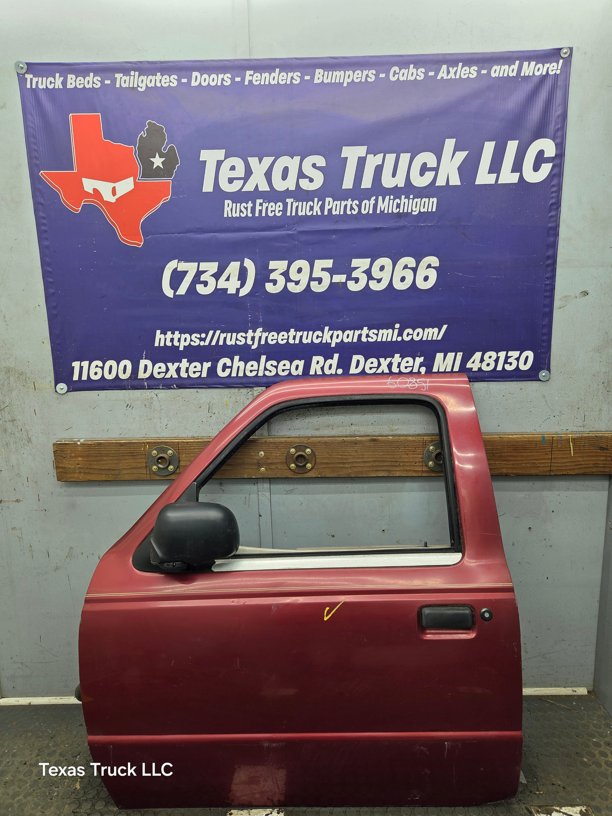1993-2002 Ford Ranger Driver Side Front Left Hand Door