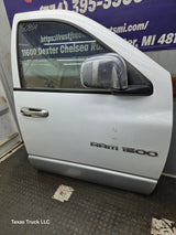 2003-2008 Dodge Ram 3rd Gen Passenger Side Front Quad Cab Crew Cab Door 1500 2500 3500 4500 5500