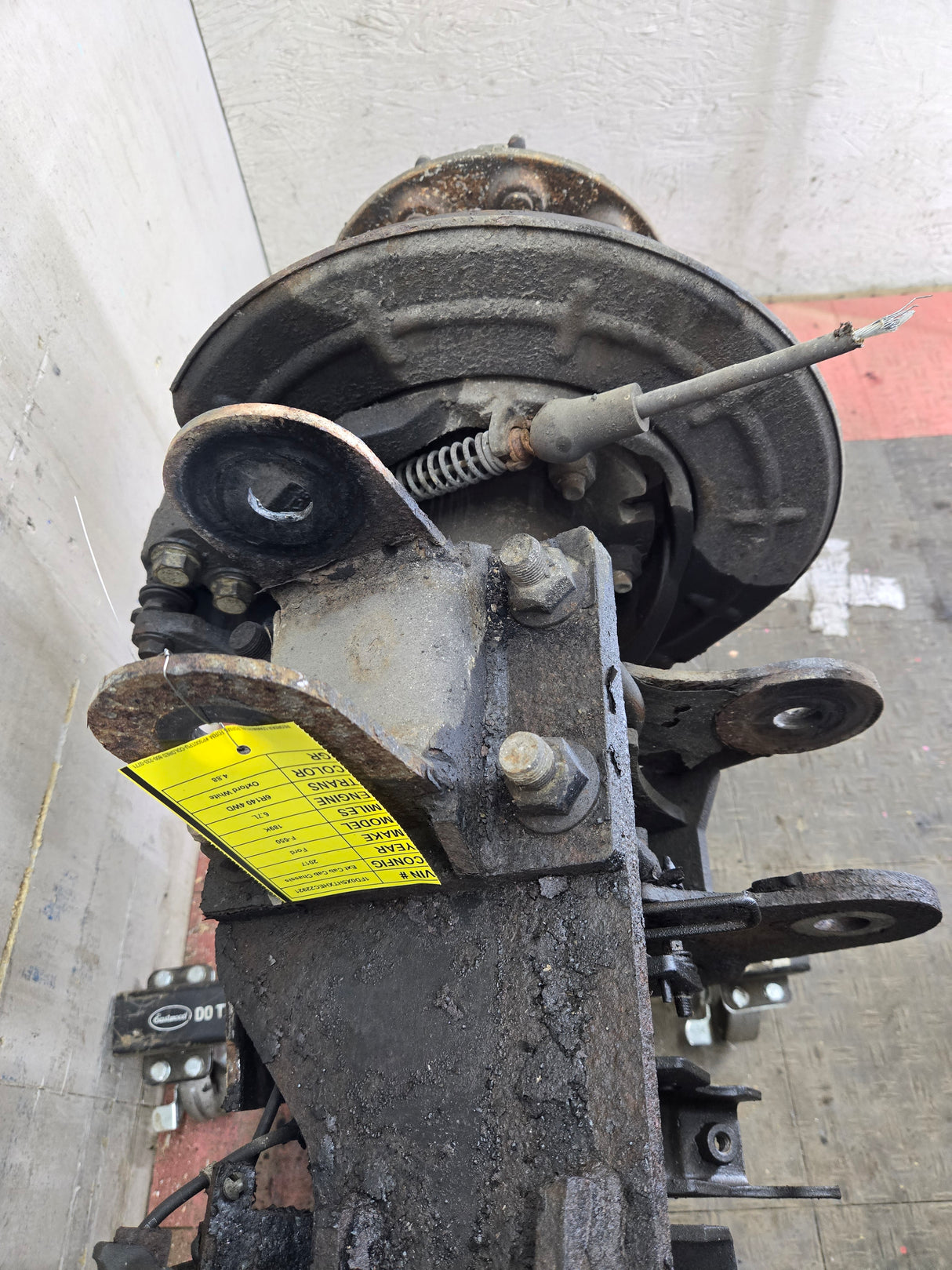 2017-2022 Ford F450 F550 Super Duty Rear Axle 4.88 Gear Ratio DRW 189k miles
