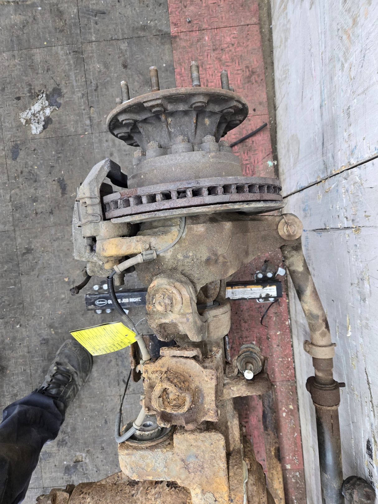 2005-2016 Ford F450 F550 Super Duty Front Axle 4.88 Gear Ratio DRW 10 Lug 122k miles
